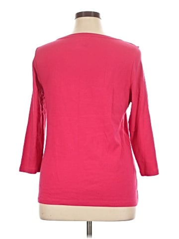 Talbots Outlet 3/4 Sleeve T-Shirt (view 2)