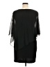 En Focus Solid Black Cocktail Dress Size 14 - photo 2