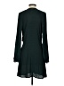 Hinge 100% Polyester Solid Teal Casual Dress Size S - photo 2
