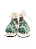 Jennifer Lopez Tropical Green Wedges Size 8 - photo 2