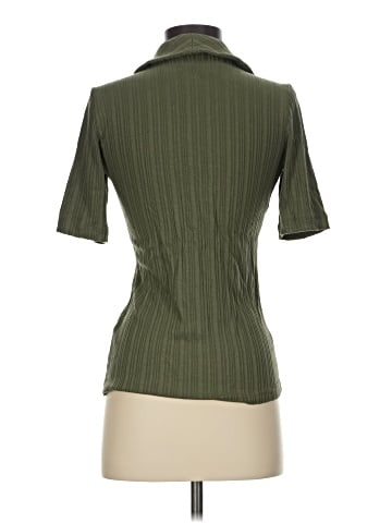 Madewell Cutaway Hem Polo Top (view 2)