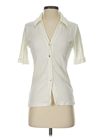 Madewell Cutaway Hem Polo Top (view 1)