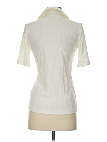 Madewell Cutaway Hem Polo Top (view 2)