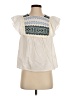 THML 100% Cotton Ivory Sleeveless Blouse Size XS - photo 1