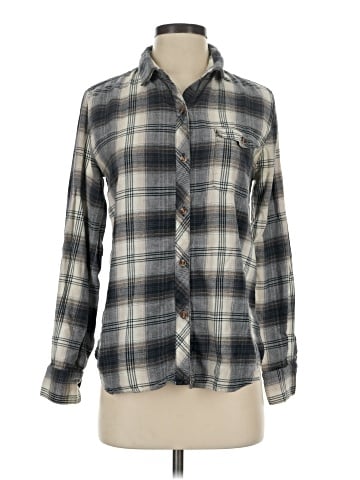 BDG Long Sleeve Button-Down Shirt (view 1)