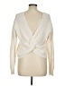 Love Tree 100% Acrylic Solid Ivory Pullover Sweater Size L - photo 2