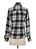 BDG 100% Cotton Plaid Gray Long Sleeve Button-Down Shirt Size XS - photo 2