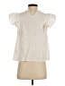 THML 100% Cotton Ivory Sleeveless Blouse Size XS - photo 2