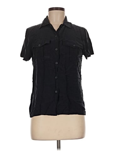 Jones New York Short Sleeve Silk Top (view 1)