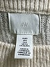 H&M Color Block Ivory Turtleneck Sweater Size S - photo 7