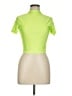 Shein Green Short Sleeve Turtleneck Size L - photo 1