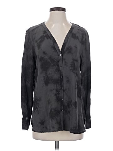 Eileen Fisher Long Sleeve Silk Top (view 1)