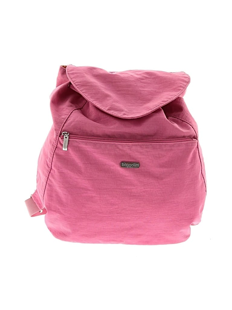 Pre-owned Baggallini Backpack In Pink