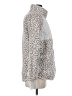 Abercrombie & Fitch 100% Polyester Animal Print Silver Pullover Sweater Size S - photo 4