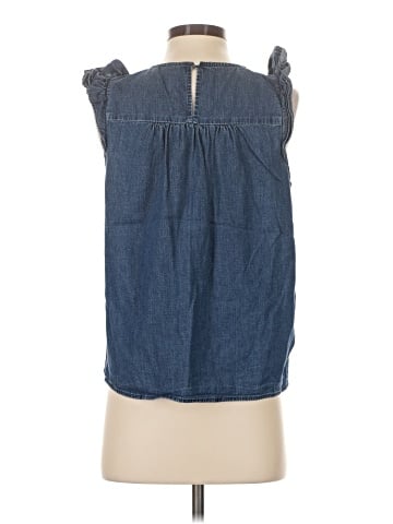 J.Crew Factory Store Sleeveless Blouse (view 2)