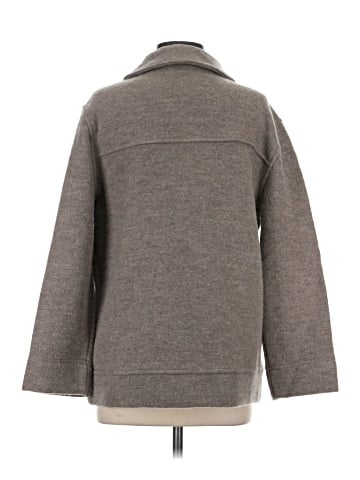 Madewell Boiled Wool Bridgman Sweater-Jacket (view 2)
