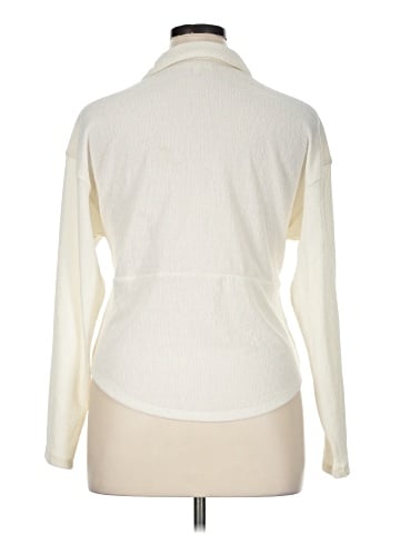 Madewell Twist-Front Long-Sleeve Top (view 2)