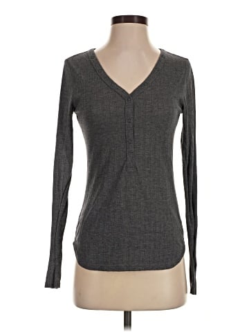 Free Press Long Sleeve Henley (view 1)