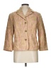Sigrid Olsen 100% Cotton Tweed Yellow Blazer Size 10 - photo 1