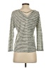 Emily Daniels Gray 3/4 Sleeve Top Size S (petite) - photo 2