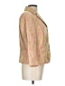 Sigrid Olsen 100% Cotton Tweed Yellow Blazer Size 10 - photo 4