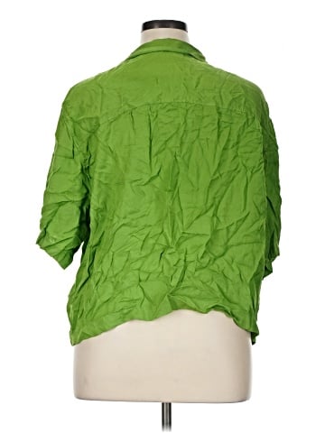 H&M 3/4 Sleeve Button-Down Shirt (view 2)