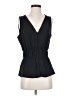 Nine West 100% Polyester Black Sleeveless Blouse Size S - photo 1