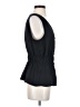 Nine West 100% Polyester Black Sleeveless Blouse Size S - photo 4