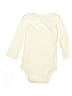 Carter's 100% Cotton Solid Ivory Long Sleeve Onesie 12-18 MO / 18 MO - photo 2