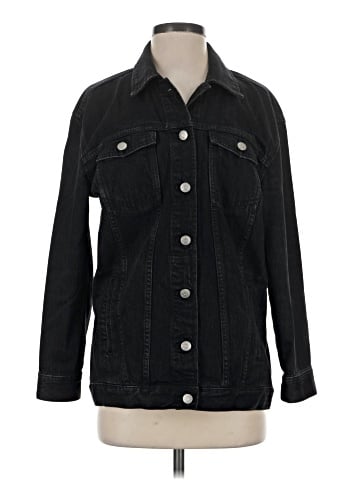 Madewell The Oversized Jean Jacket in Lunar Wash (view 1)