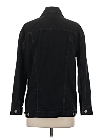 Madewell The Oversized Jean Jacket in Lunar Wash (view 2)