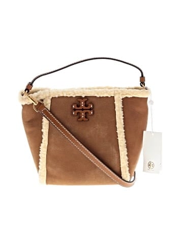 Tory Burch suede top handle bag (view 1)