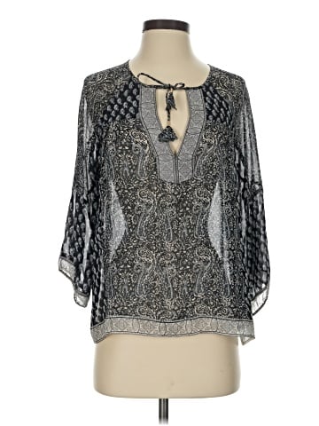 Ulla Johnson 3/4 Sleeve Silk Top (view 1)