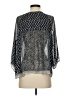 Ulla Johnson 100% Silk Silver 3/4 Sleeve Silk Top Size 2 - photo 2