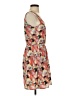 Lush 100% Polyester Print Orange Casual Dress Size S - photo 4