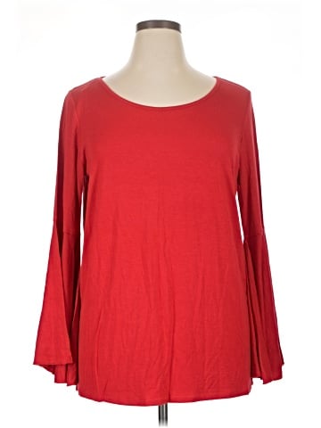 Ashley Stewart 3/4 Sleeve T-Shirt (view 1)