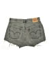 Levi's 100% Cotton Gray Denim Shorts Size 30 waist - photo 2