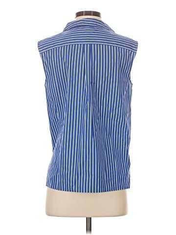 Theory Sleeveless Button-Down Shirt (view 2)
