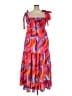Unbranded 100% Polyester Red Casual Dress Size XXL - photo 2