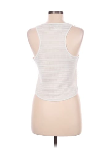 Madewell Crochet-Knit Cutaway Tank (view 2)