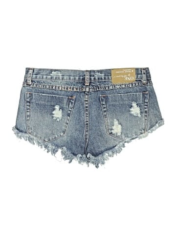 One by One Teaspoon Denim Shorts (view 2)