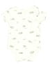 Carter's 100% Cotton Print Ivory Short Sleeve Onesie 9-12 MO / 12 MO - photo 2