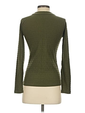Madewell Crinkle-Knit Cardigan Top (view 2)