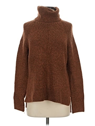 Madewell Mercer Turtleneck Sweater in Coziest Yarn (view 1)