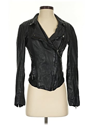 Muubaa Faux Leather Jacket (view 1)