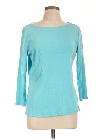 Talbots 3/4 Sleeve T-Shirt (view 1)