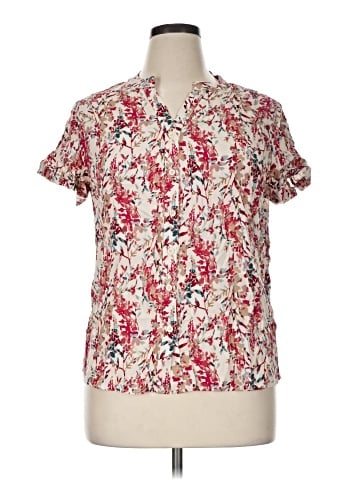 Unbranded Short Sleeve Blouse (view 1)