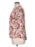Unbranded Floral Red Short Sleeve Blouse Size EU 46 / US 16 - photo 5