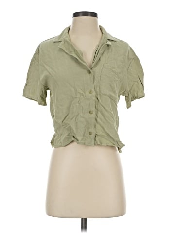 Stradivarius Short Sleeve Blouse (view 1)