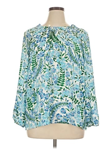 Talbots Outlet 3/4 Sleeve Blouse (view 1)